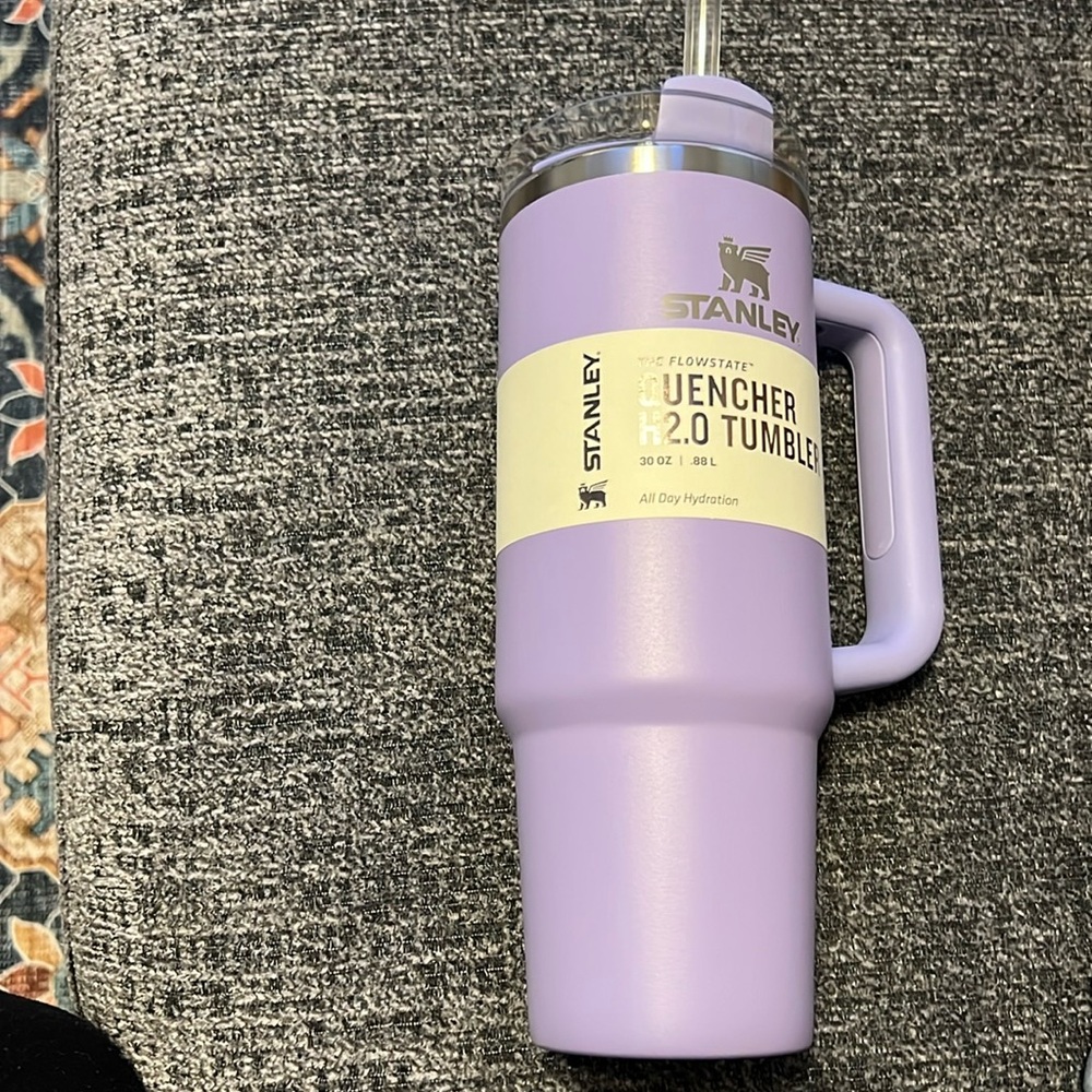 NWT Stanley30 oz StainlessSteel H2.0Flowstate QuencherTumbler comforting purple